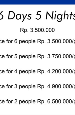 6 Days 5 Nights Package